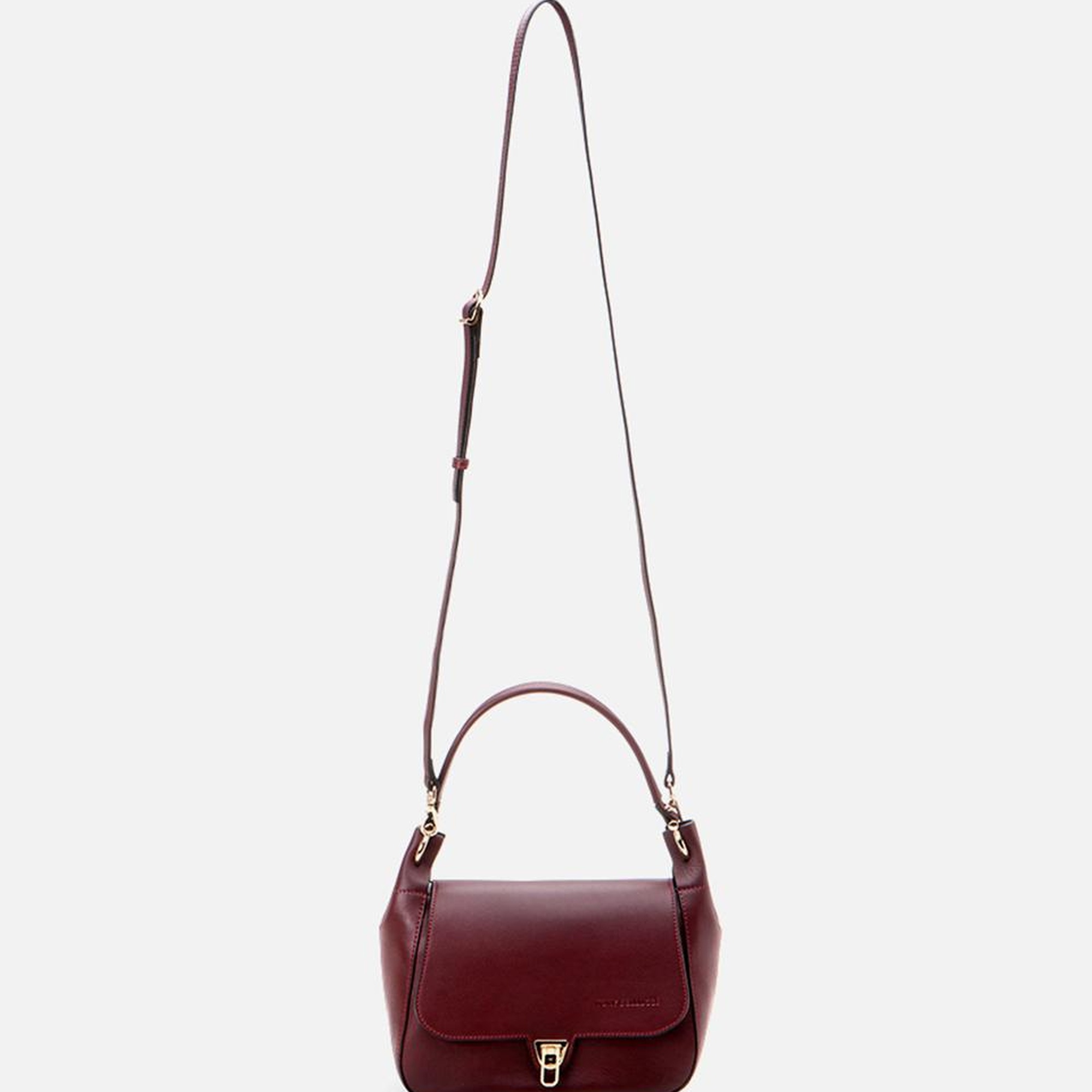 Kadın Deri Bordo Omuz Çantası