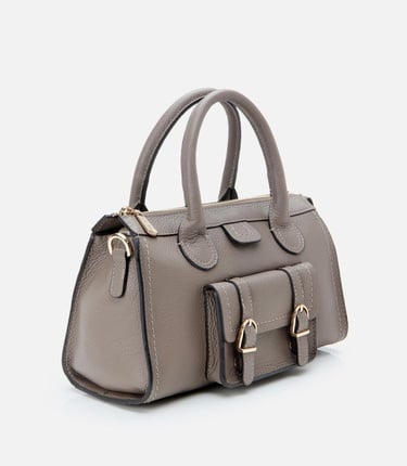  Kadın Deri Vizon Omuz Çantası