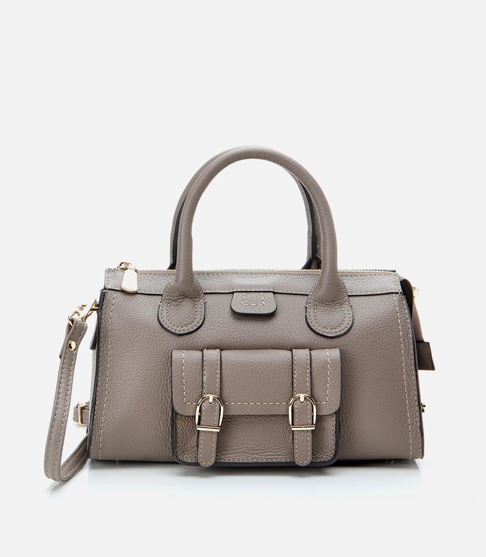  Kadın Deri Vizon Omuz Çantası