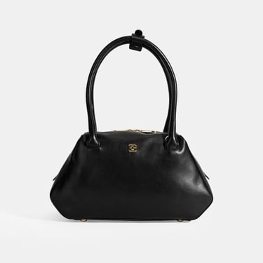  Afsoon Siyah Kadın Deri Omuz Çantası