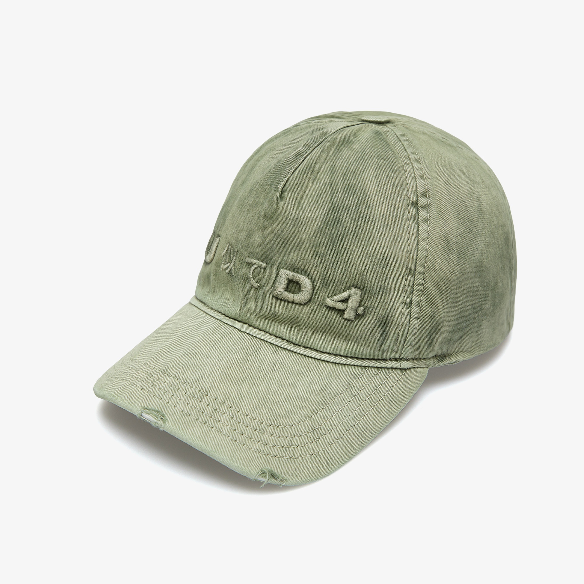 UNITED4 Japan Oldies But Goldies Washed Denim Unisex Haki Şapka