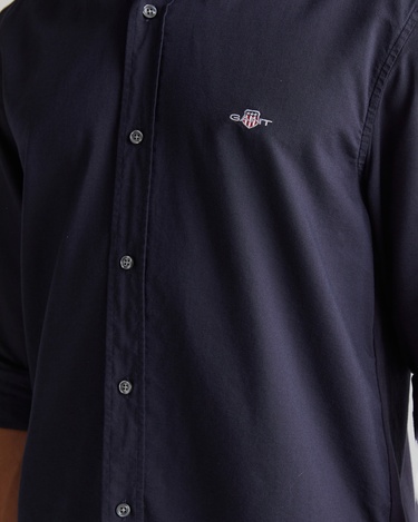  GANT Erkek Lacivert Regular Fit Düğmeli Yaka Gömlek