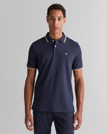  GANT Erkek Lacivert Regular Fit Polo