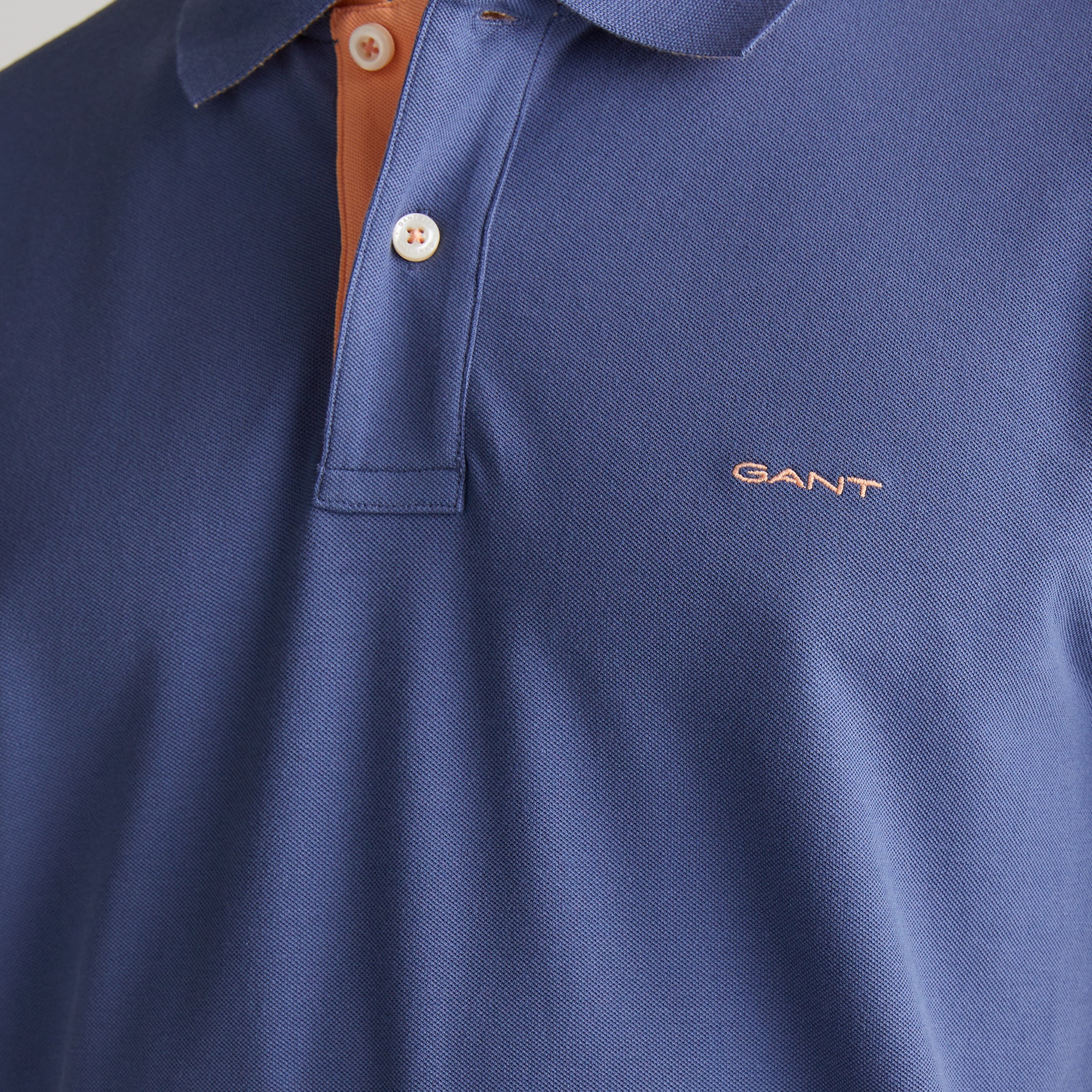 GANT Erkek Lacivert Regular Fit Polo