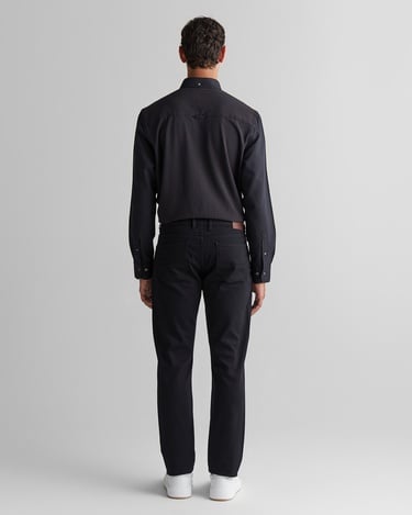  GANT Erkek Siyah Regular Fit Pantolon