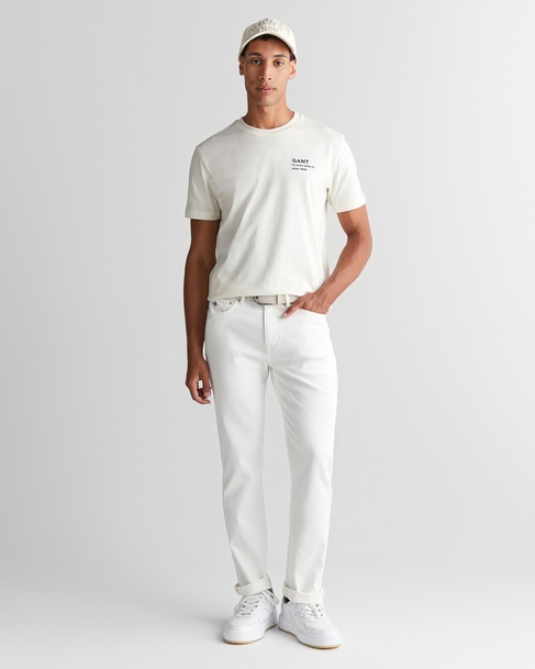  GANT Erkek Krem Regular Fit Pantolon