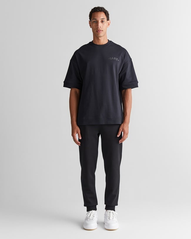  GANT Erkek Siyah Regular Fit Eşofman Altı