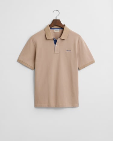  GANT Erkek Bej Regular Fit Polo