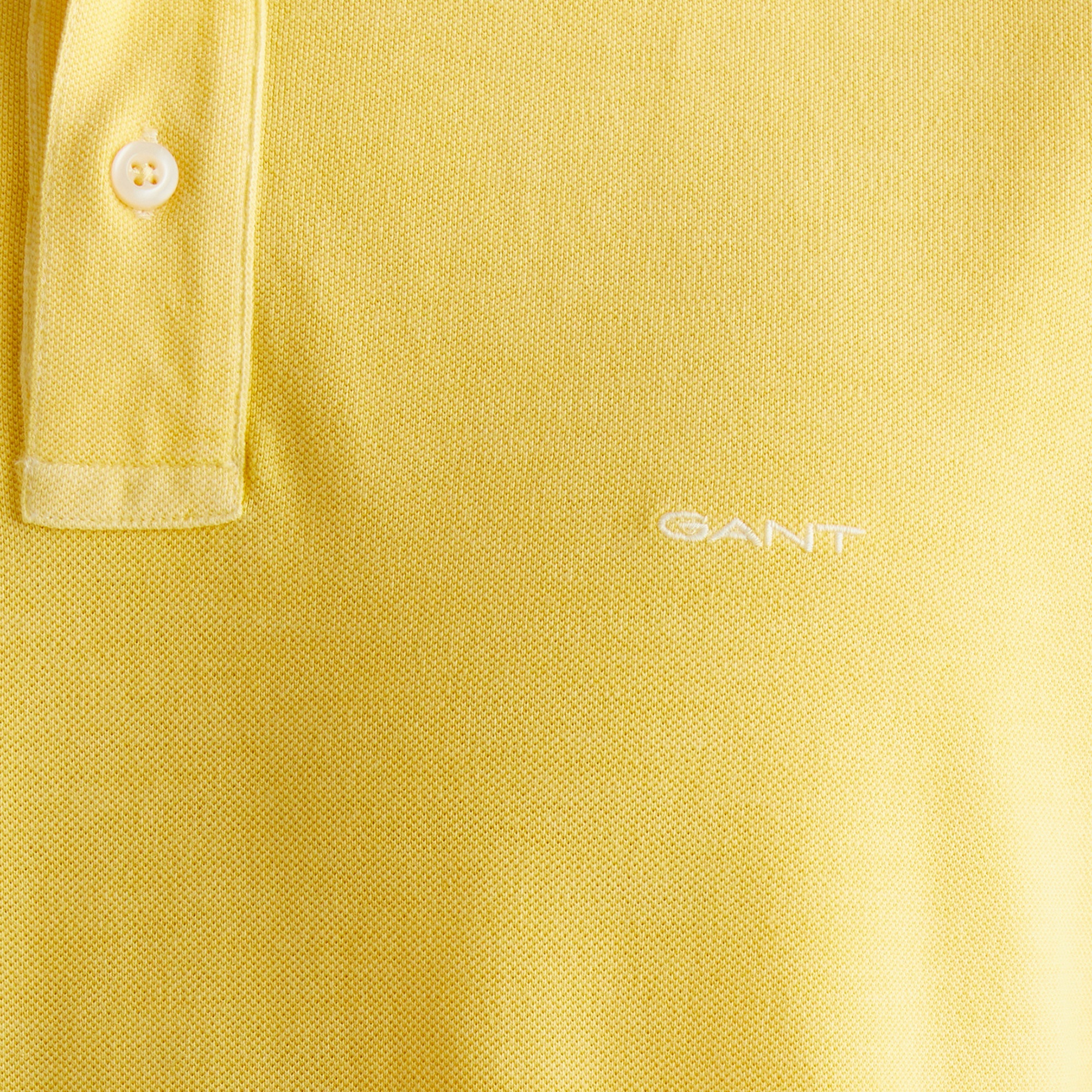 GANT Erkek Sarı Regular Fit Polo