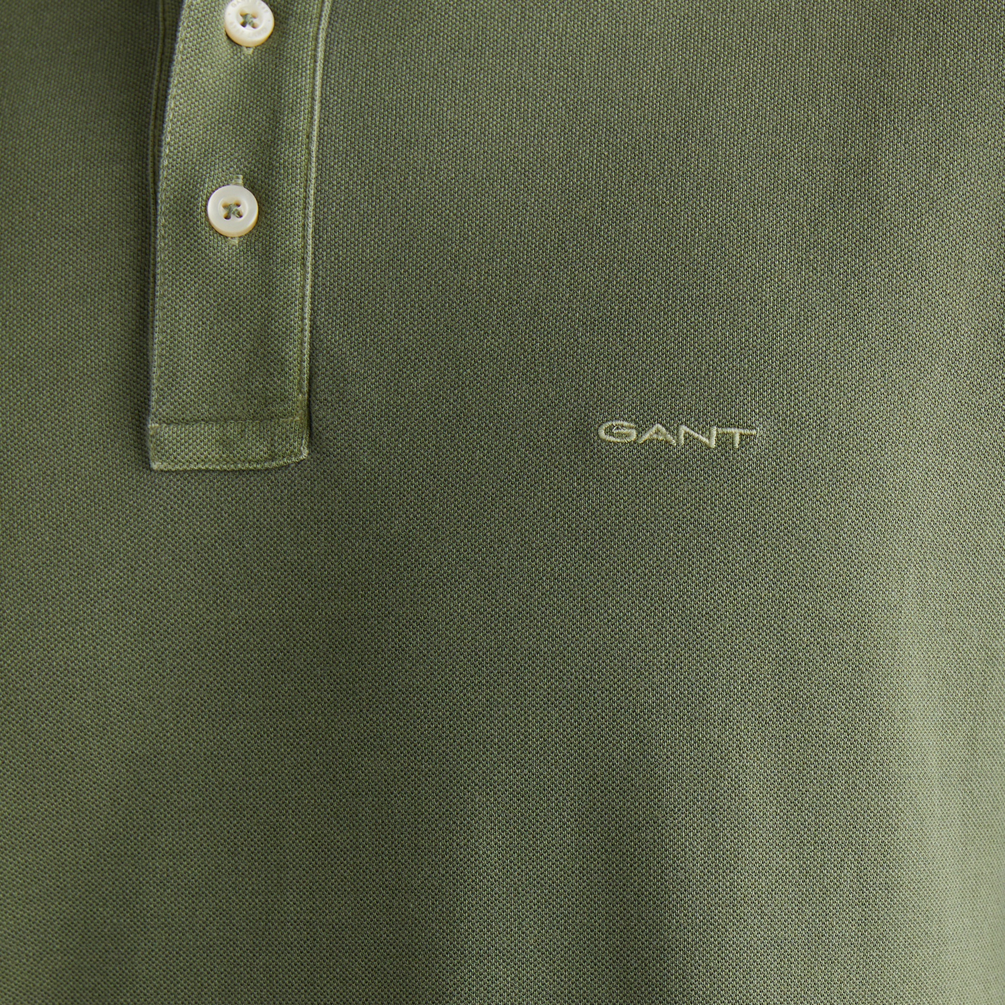 GANT Erkek Yeşil Regular Fit Polo