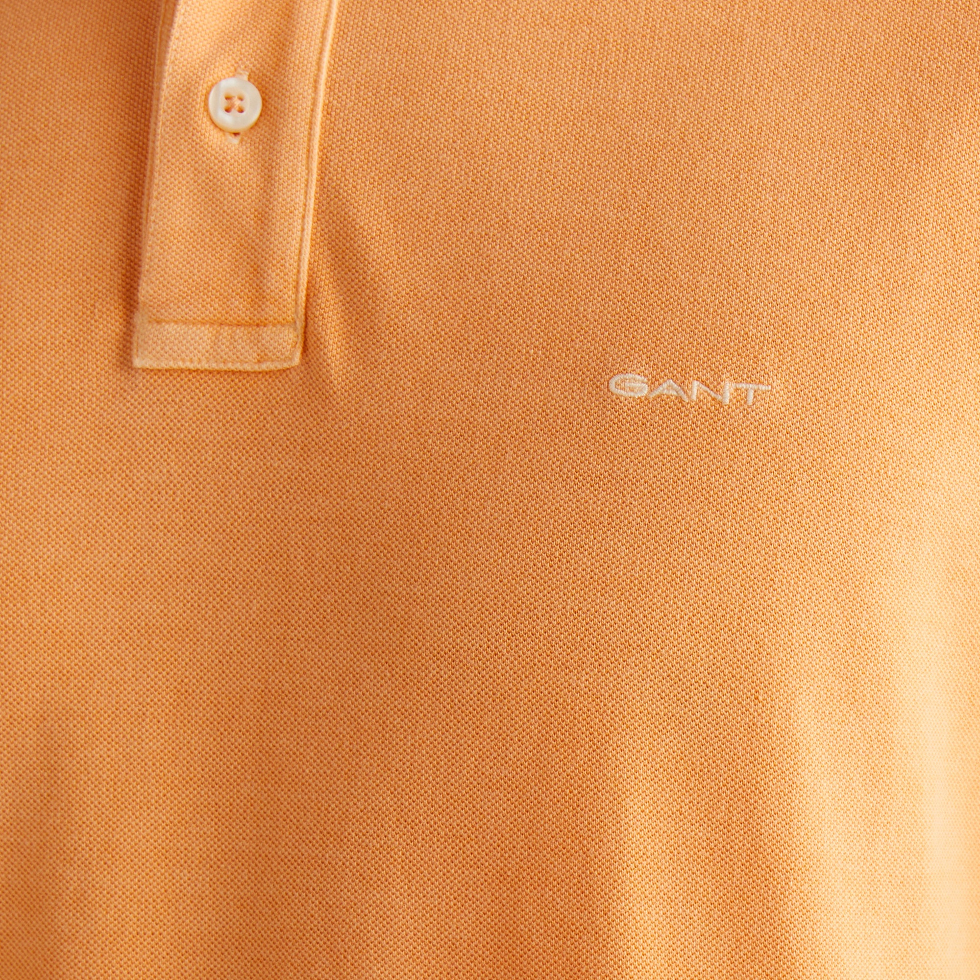GANT Erkek Turuncu Regular Fit Polo