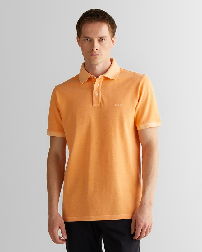  GANT Erkek Turuncu Regular Fit Polo