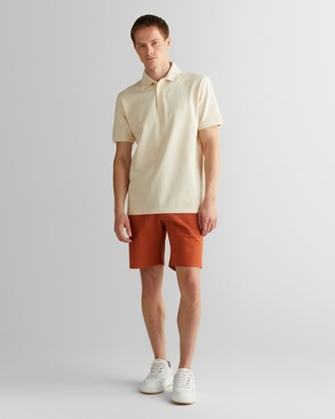  GANT Erkek Krem Regular Fit Polo