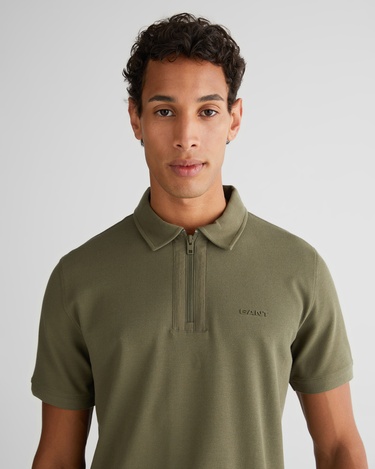 GANT Erkek Yeşil Regular Fit Logolu Polo