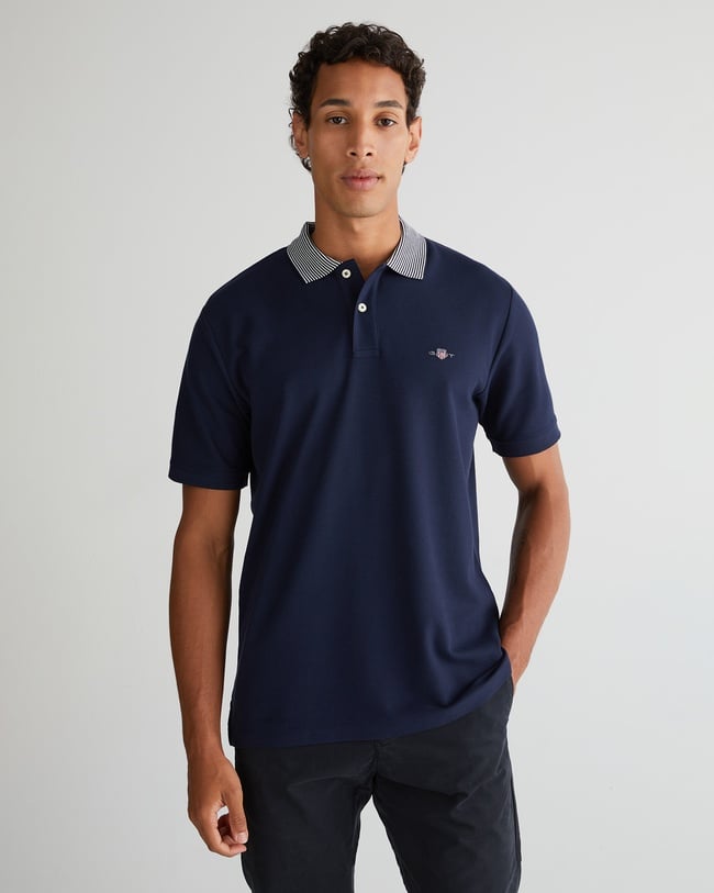  GANT Erkek Lacivert Regular Fit Polo