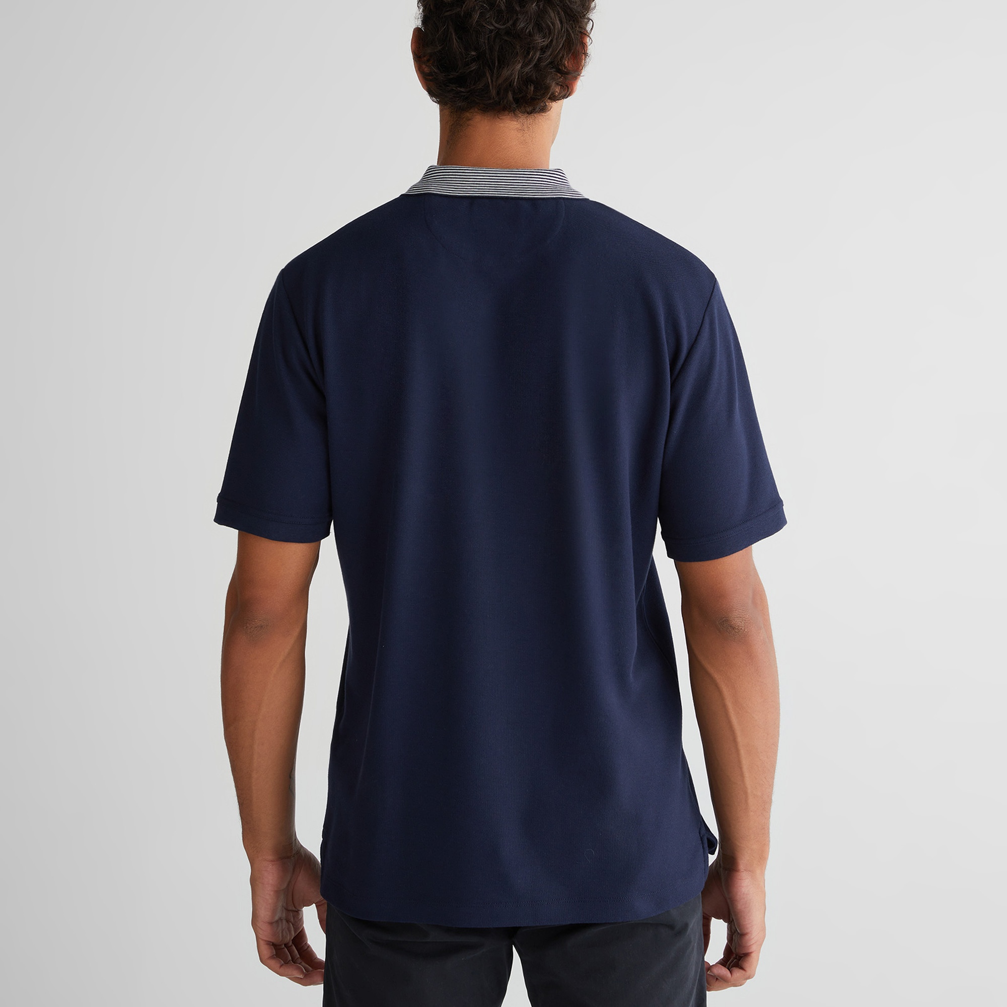 GANT Erkek Lacivert Regular Fit Polo