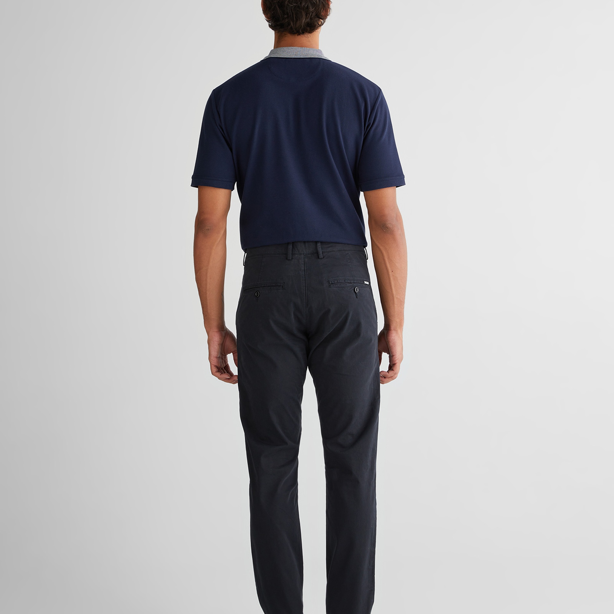 GANT Erkek Siyah Slim Fit Pantolon