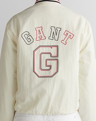  GANT Kadın Krem Hakim Yaka Logolu Ceket