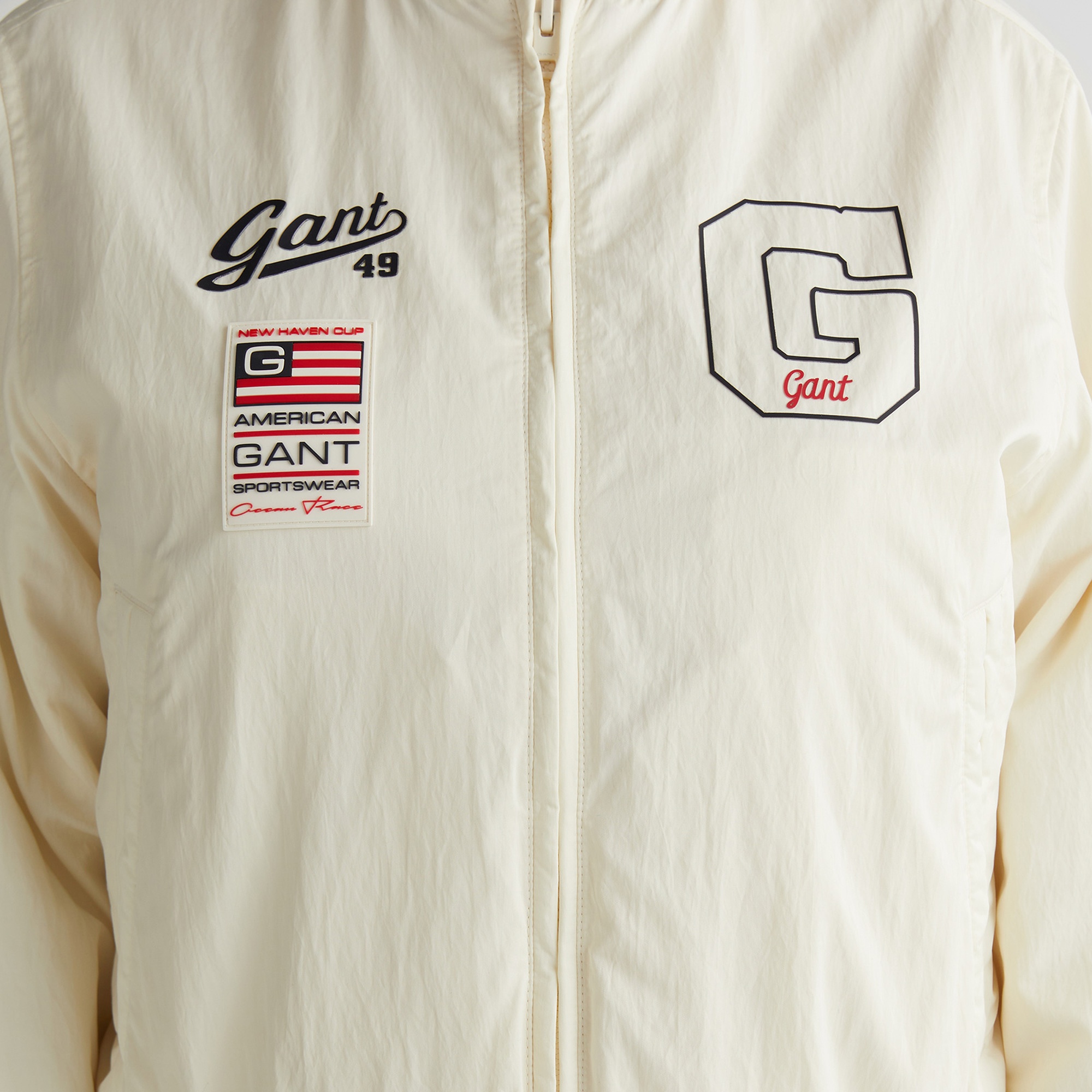 GANT Kadın Krem Hakim Yaka Logolu Ceket