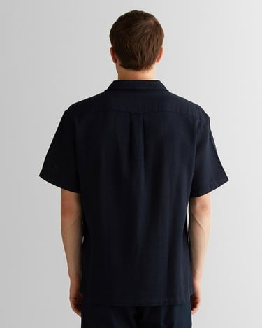  GANT Erkek Siyah Regular Fit Klasik Yaka Gömlek