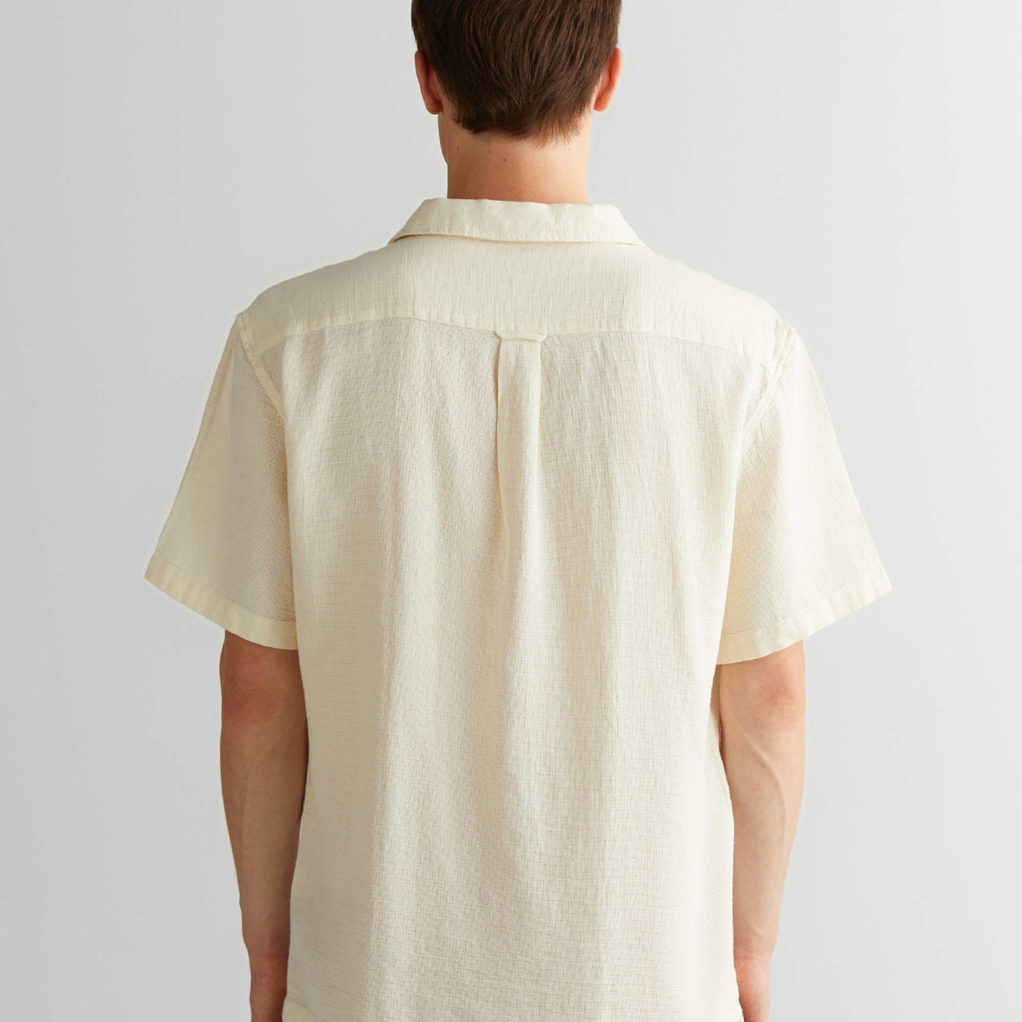 GANT Erkek Krem Regular Fit Klasik Yaka Gömlek