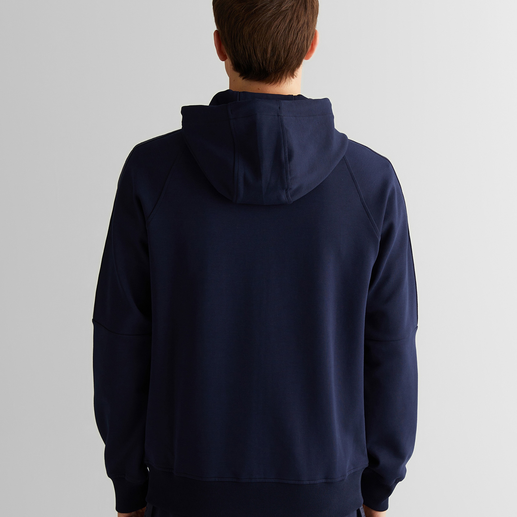 GANT Erkek Lacivert Regular Fit Kapüşonlu Sweatshirt