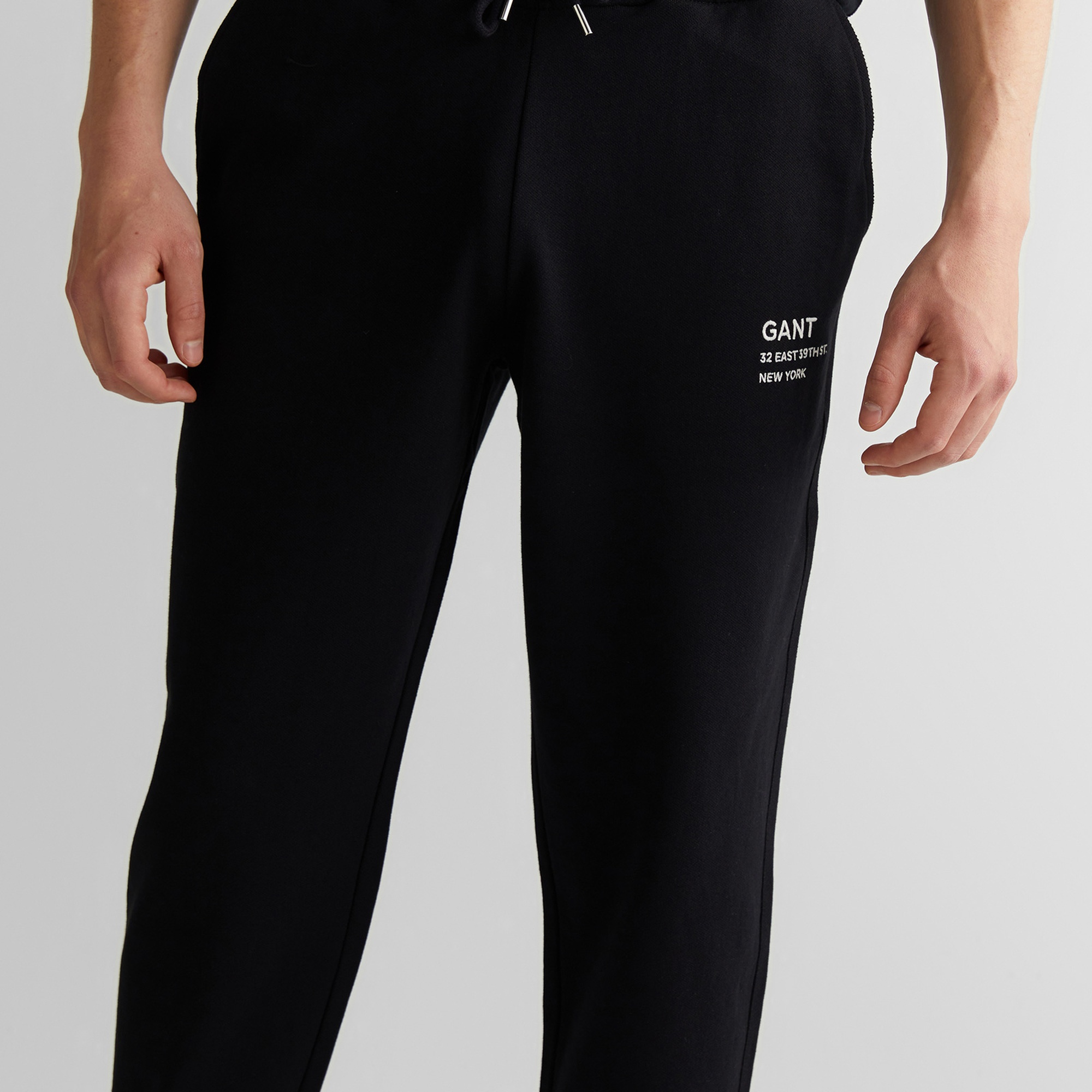 GANT Erkek Siyah Regular Fit Eşofman Altı