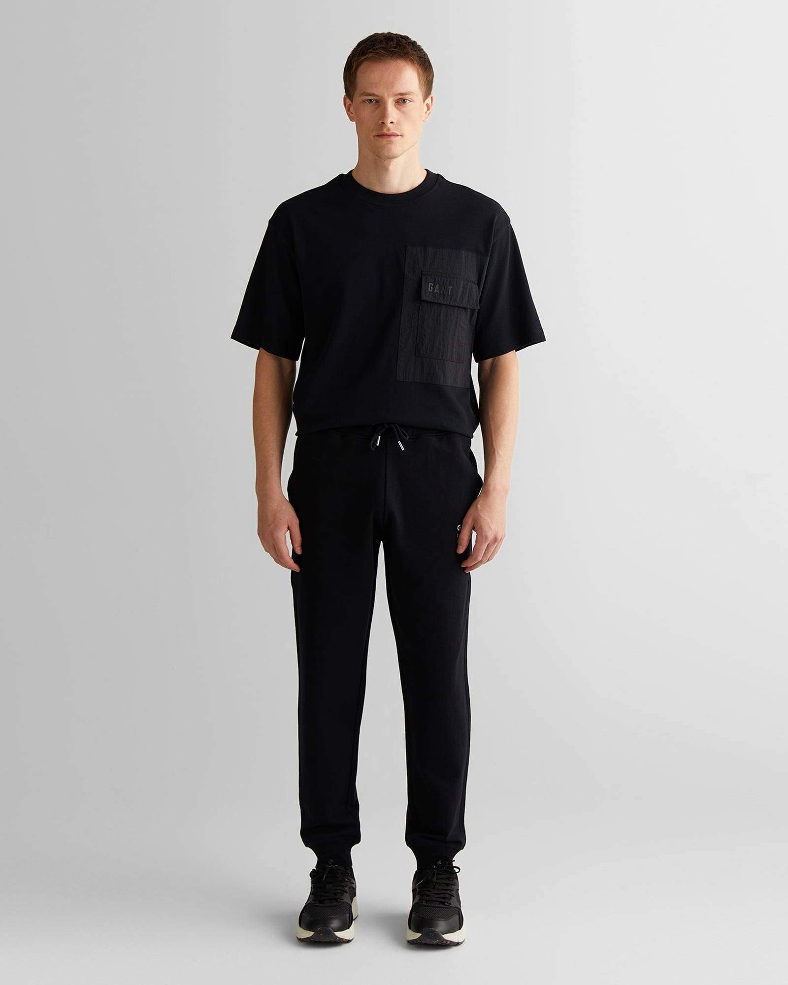  GANT Erkek Siyah Regular Fit Eşofman Altı