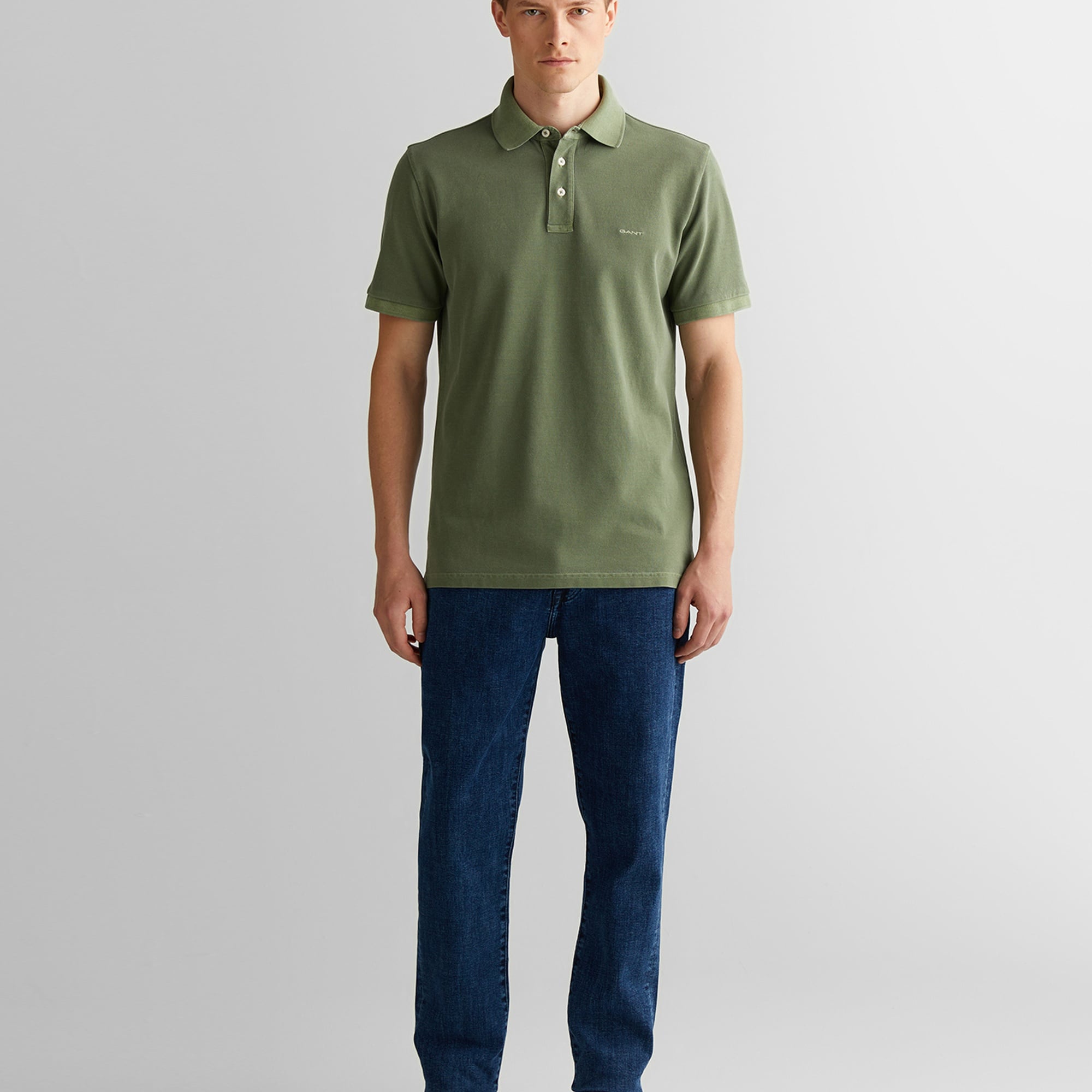 GANT Erkek Mavi Regular Fit Pantolon