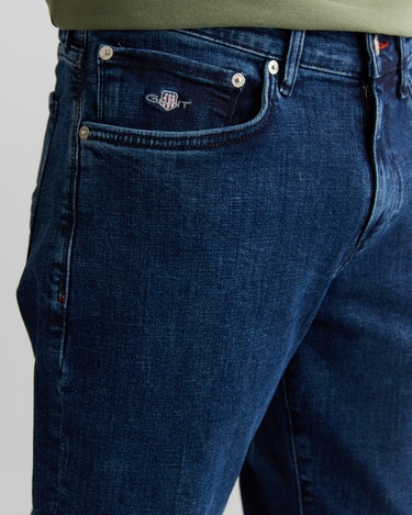  GANT Erkek Mavi Regular Fit Pantolon