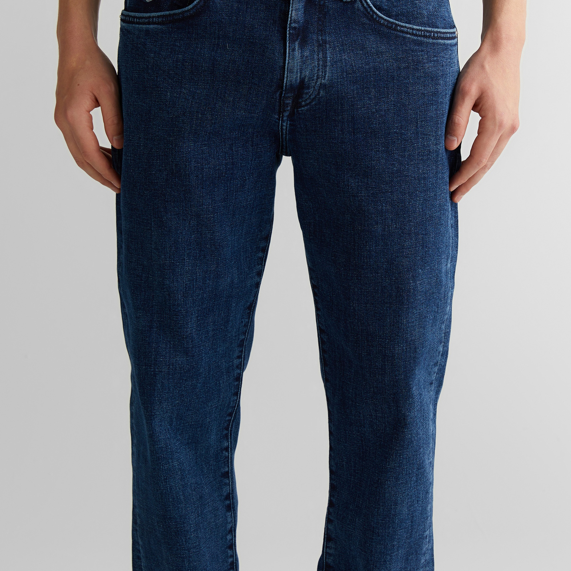 GANT Erkek Mavi Regular Fit Pantolon