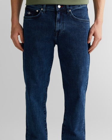  GANT Erkek Mavi Regular Fit Pantolon