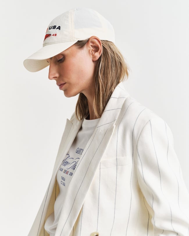  GANT Unisex Krem Logolu Şapka