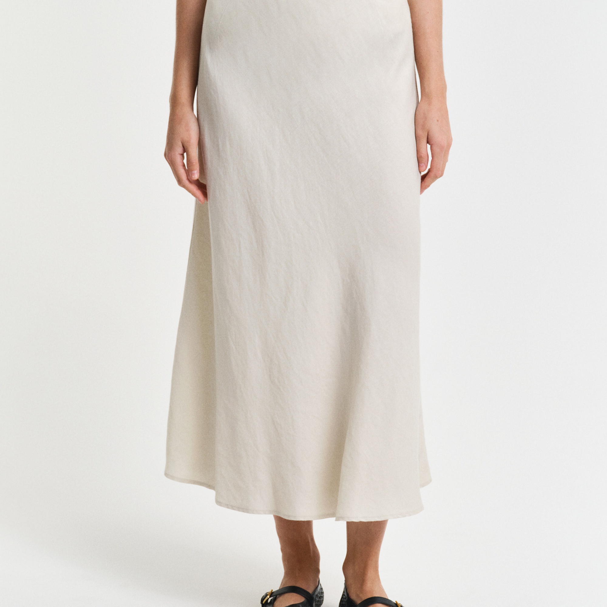 GANT Kadın Krem Regular Fit Etek