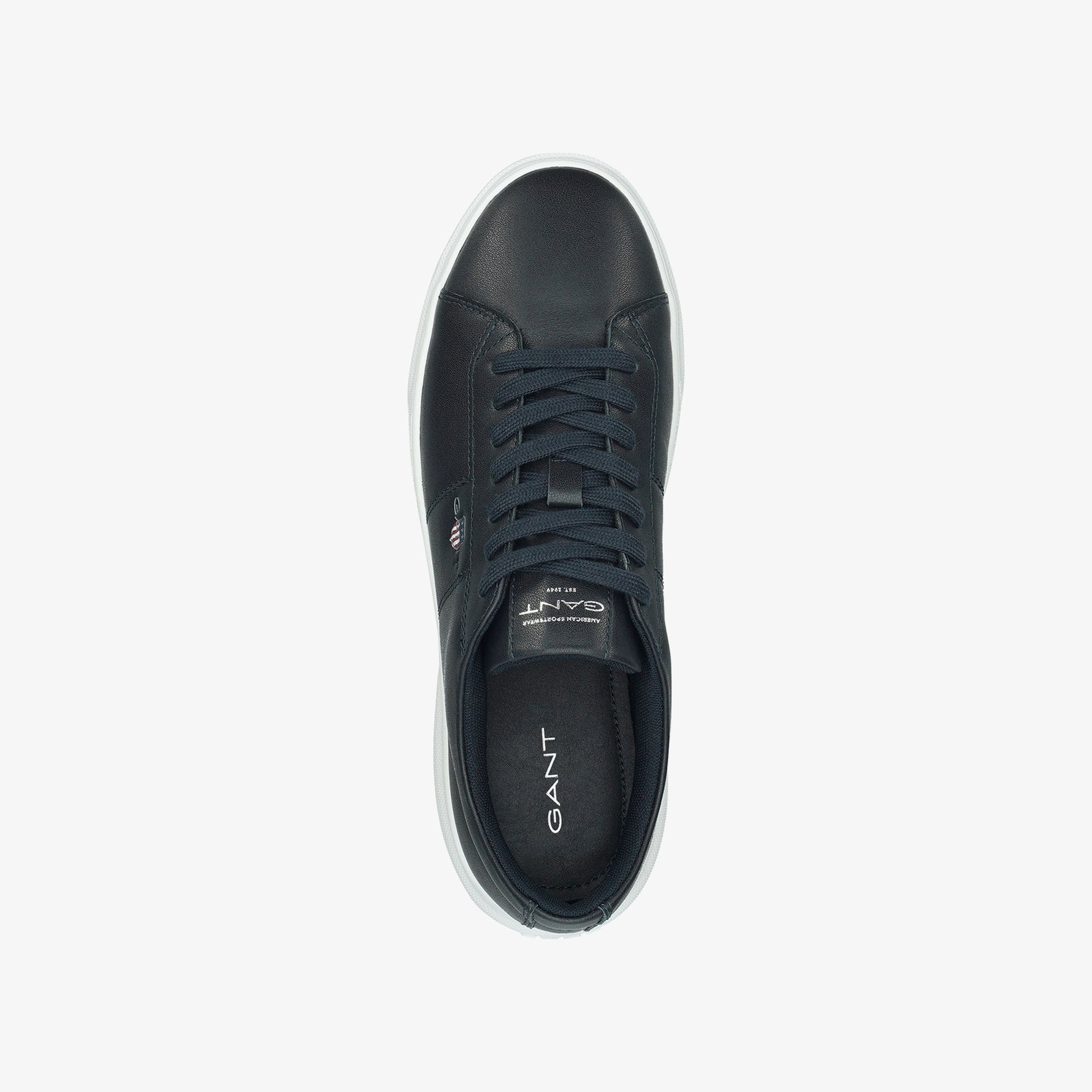 GANT Erkek Lacivert Deri Joree Sneaker