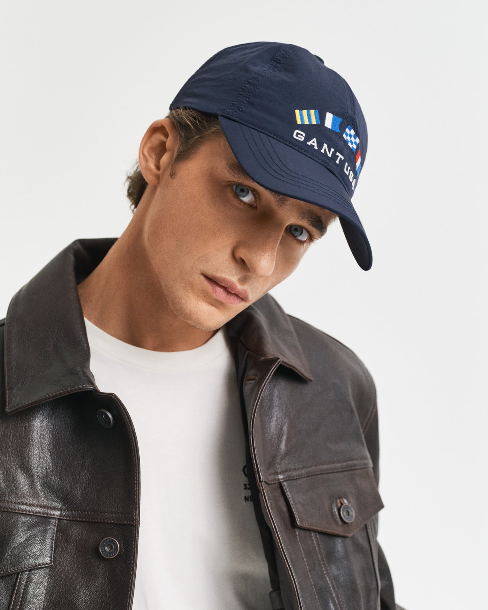  GANT Unisex Lacivert Logolu Şapka