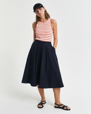  GANT Kadın Lacivert Loose Fit Etek