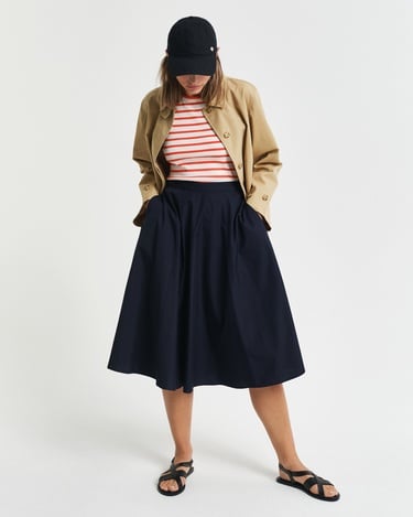  GANT Kadın Lacivert Loose Fit Etek