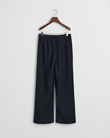  GANT Kadın Lacivert Relaxed Fit Pantolon