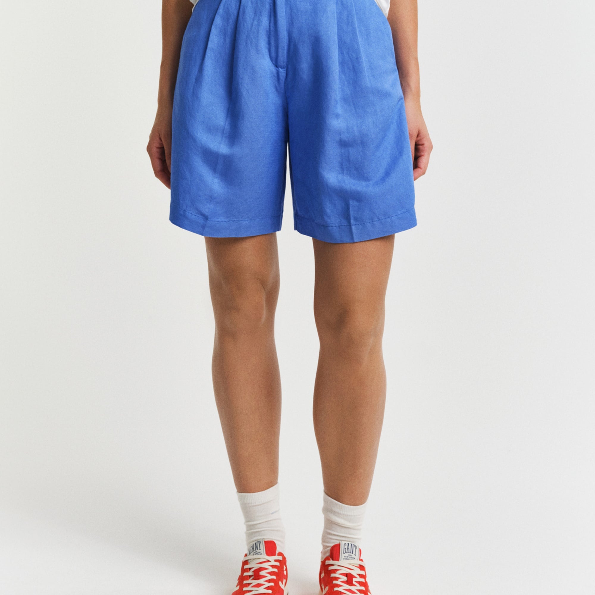 GANT Kadın Mavi Relaxed Fit Şort