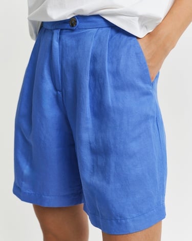  GANT Kadın Mavi Relaxed Fit Şort