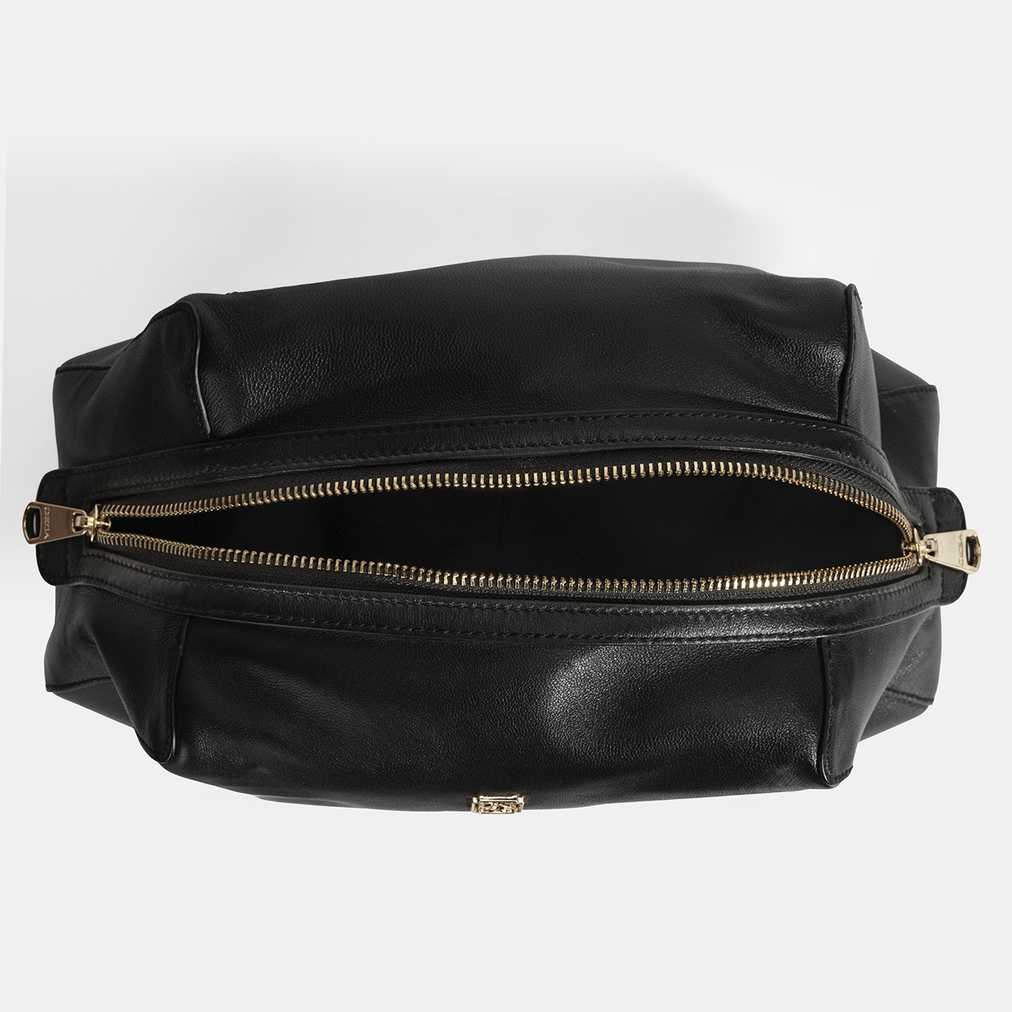 Afsoon Siyah Kadın Deri Omuz Çantası