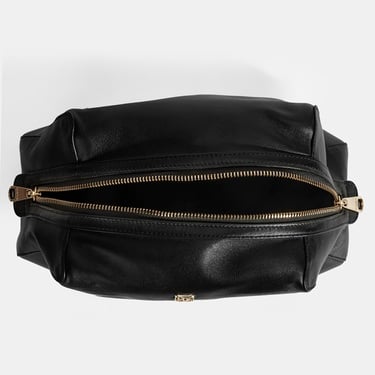  Afsoon Siyah Kadın Deri Omuz Çantası