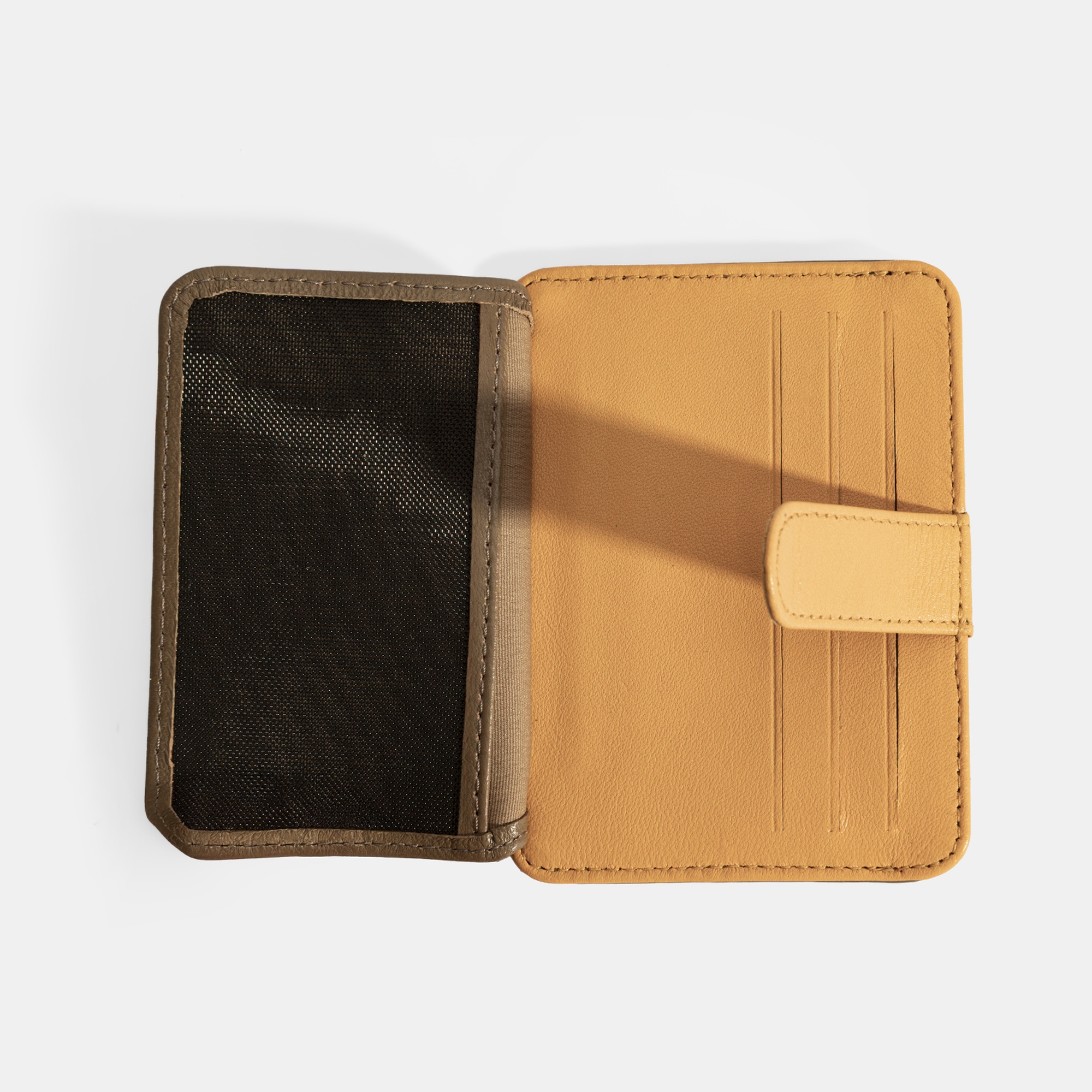 Kadın Kahve Deri Kartlık