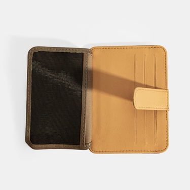  Kadın Kahve Deri Kartlık