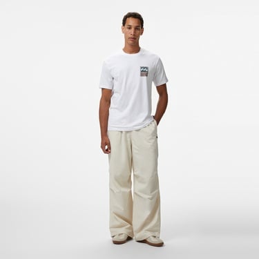  Billabong Stamp Ss Erkek Beyaz T-Shirt