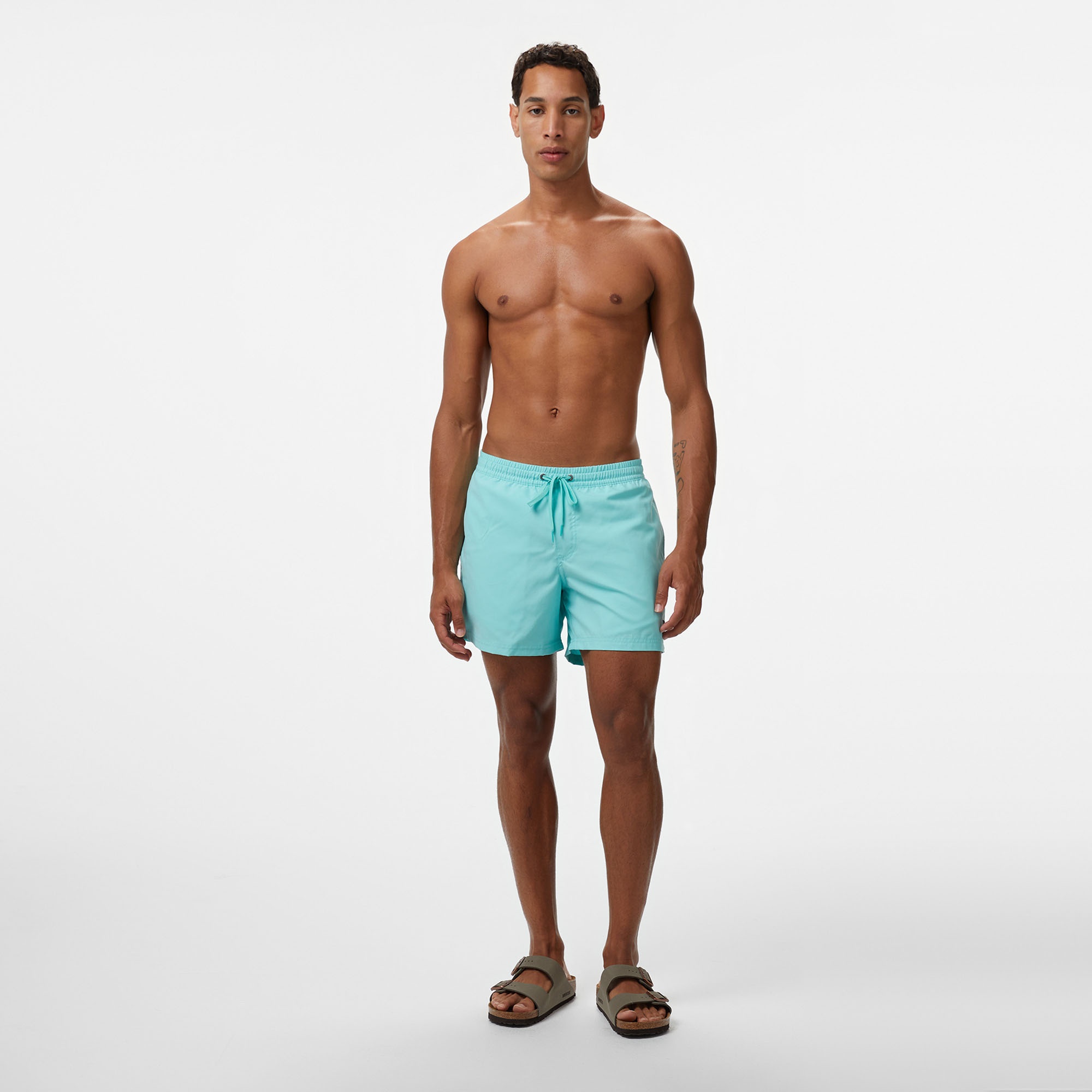 Quiksilver Everyday Solid Volley 15 Erkek Mavi Deniz Şortu