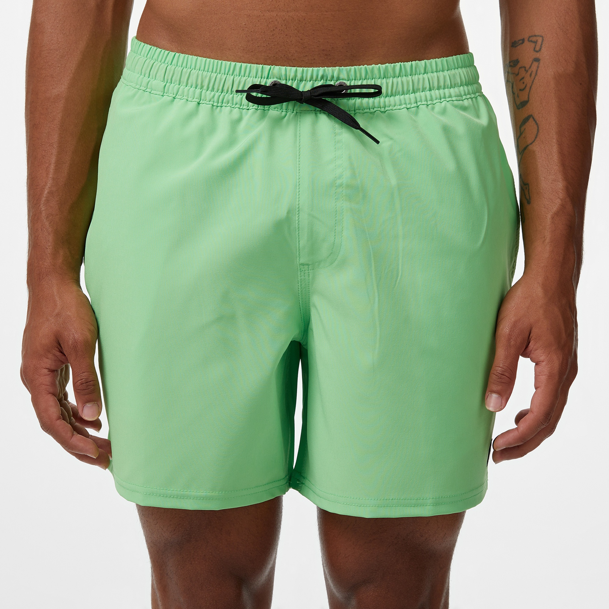 Quiksilver Surfsilk Solid Volley 16 Erkek Yeşil Deniz Şortu