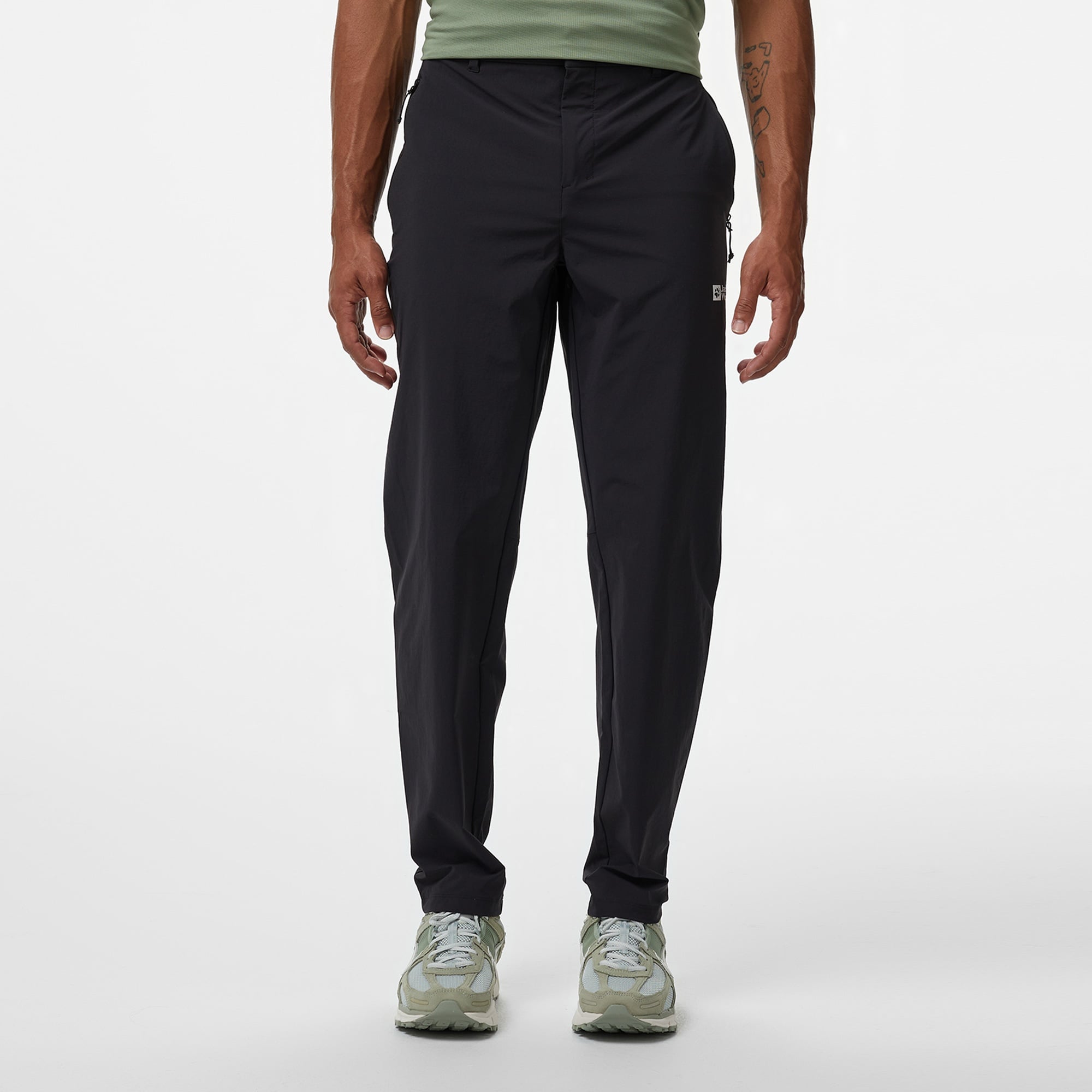 Jack Wolfskin Hikeout Erkek Siyah Outdoor Pantolon