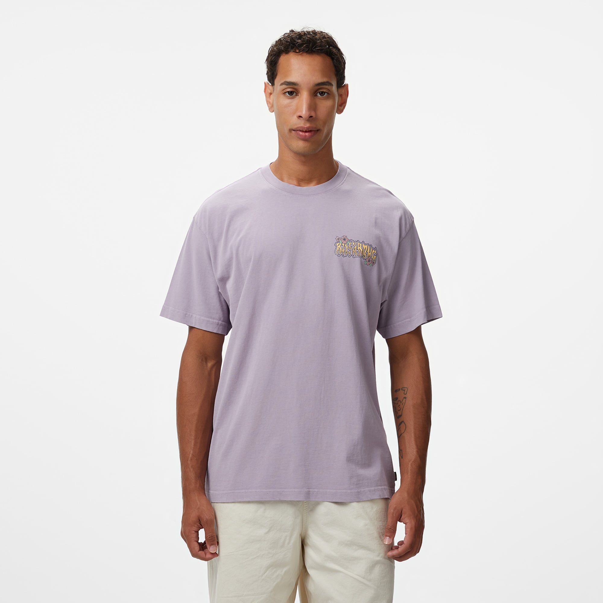  Billabong Hi Tide Erkek Mor T-Shirt